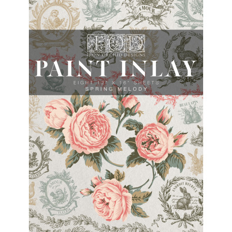 SPRING MELODY Paint Inlay